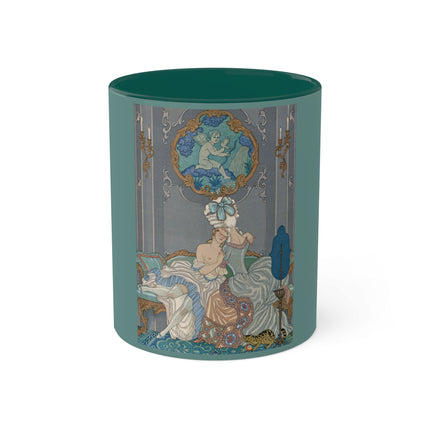 Liaisons Dangereuses by George Barbier Colorful Mugs, 11oz