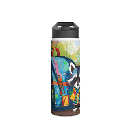 Baby Racoon Stainless Steel Water Bottle