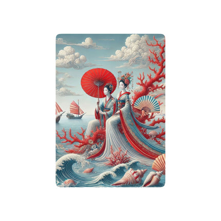 Ladies by the Quiet Sea Playing Cards