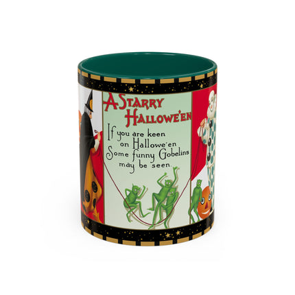 A Starry Halloween Colorful Mugs (11oz, 15oz)