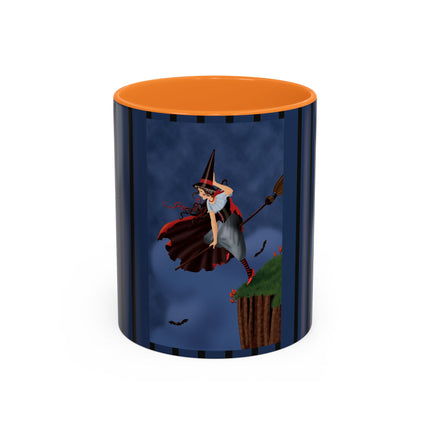 The Enchanted Witch Colorful Mugs, (11oz, 15oz)