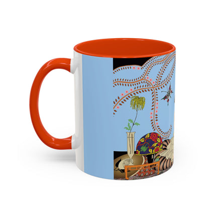 Minuit … ou l’appartement à la mode by George Barbier Colorful Mugs (11oz, 15oz)