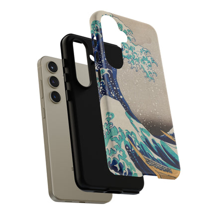 The Great Wave off Kanagawa by Katsushika Hokusai Phone Cases