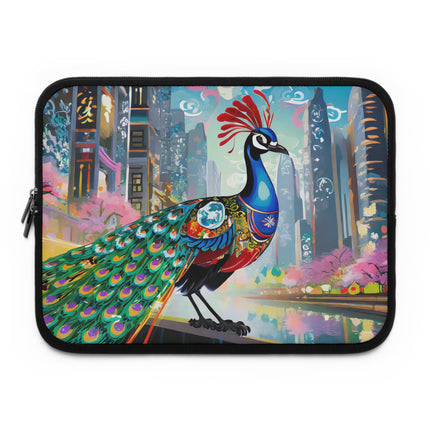 Techno Plumes Laptop Sleeve
