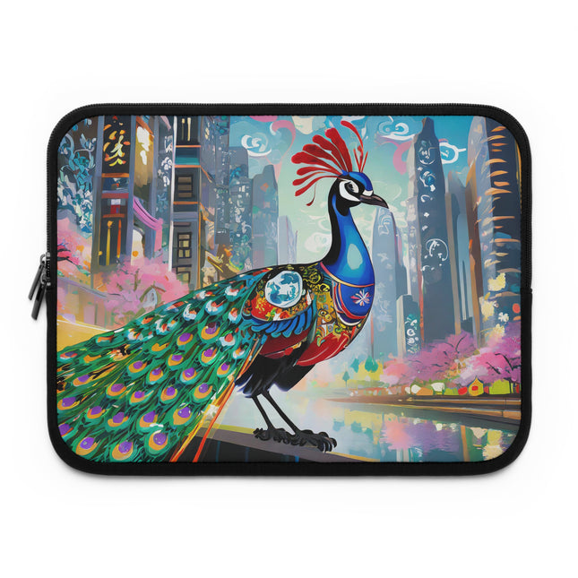 Techno Plumes Laptop Sleeve
