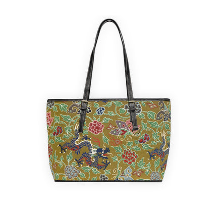 Chinois et Japonais 2 by Auguste Racinet PU Leather Shoulder Bag