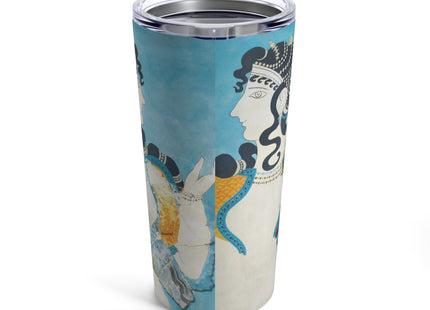 Reproduction of Ladies in Blue by Emile Gilliéron Tumbler 20oz