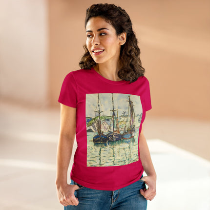 Le Trieux Paul Signac Women's Midweight Cotton Tee