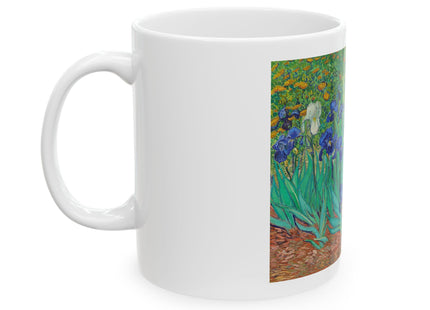 Irises by Vincent Van Gogh Ceramic Mug (11oz, 15oz)
