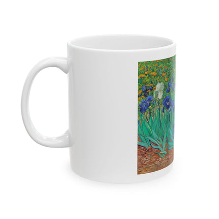 Irises by Vincent Van Gogh Ceramic Mug (11oz, 15oz)