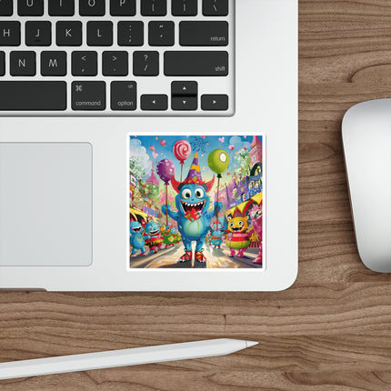 Monster Parade Madness Die-Cut Stickers (5 Sizes)