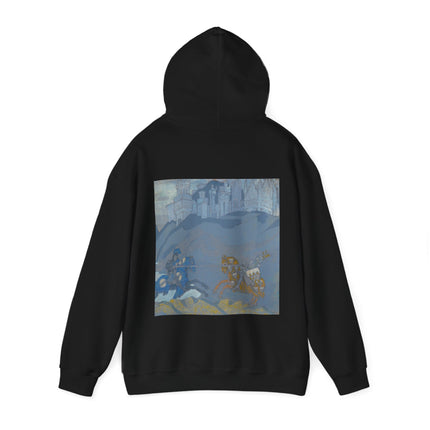The Duel by Nicholas Roerich Unisex Heavy Blend™ Hooded Sweatshirt