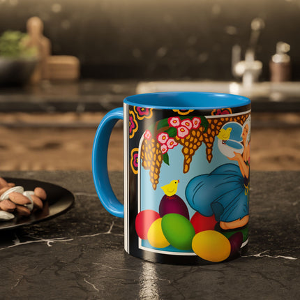 Blooms and Chicks Colorful Mugs (11oz, 15oz)