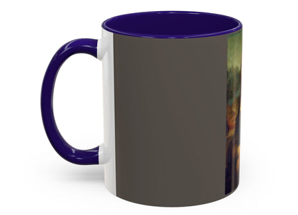 Mona Lisa by Leonardo da Vinci Colorful Mugs (11oz, 15oz)