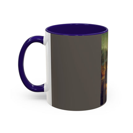 Mona Lisa by Leonardo da Vinci Colorful Mugs (11oz, 15oz)