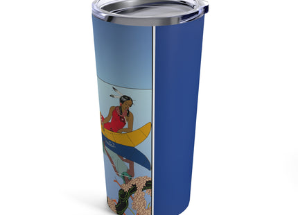 Le long du Missouri (Indian couple on the Missouri River) by George Barbier Tumbler 20oz
