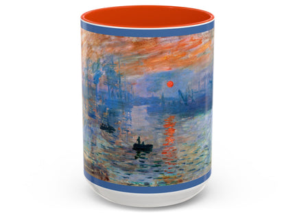 Sunrise by Claude Monet Colorful Mugs (11oz, 15oz)