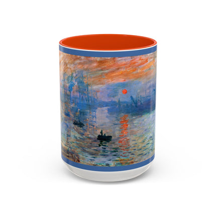 Sunrise by Claude Monet Colorful Mugs (11oz, 15oz)