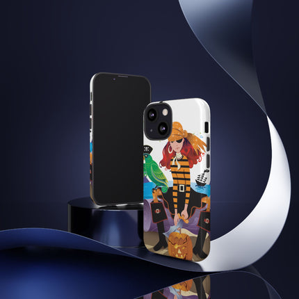 Moonlit Pirate Halloween Phone Cases