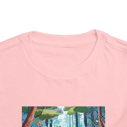 Whimsical Woodland Toddler Short Sleeve Tee