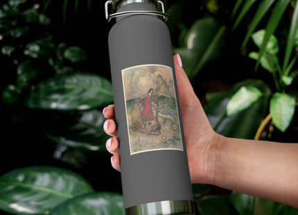 Rita Rides on the Dolphin by Warwick Goble Copper Vacuum Insulated Bottle, 22oz