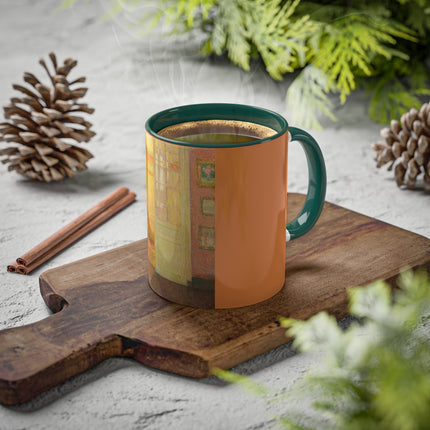 Interior, Window Light by Henri Le Sidaner Colorful Mugs, 11oz