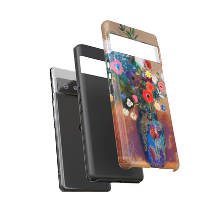 Bouquet of Flowers by Odilon Redon Phone Cases