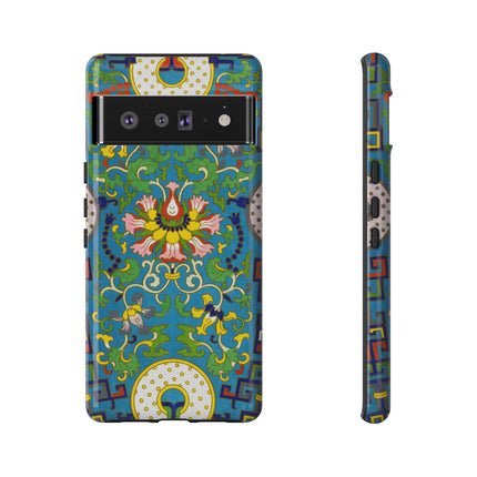 Chinese Floral Illustration by Owen Jones Phone Cases