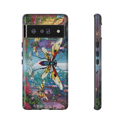 Neon Swarm Phone Cases