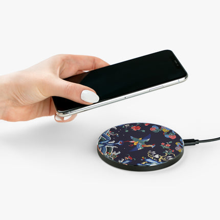 Rank Badge with Mandarin Duck Wireless Charger