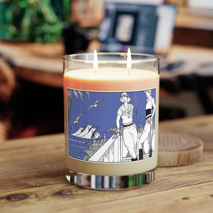 Coastal Elegance Scented Candle - Full Glass, 11oz