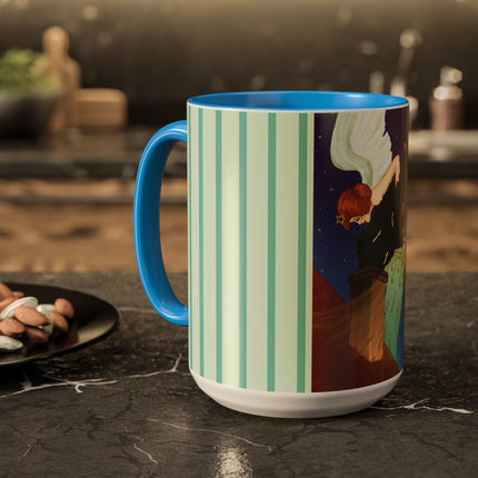 The Christmas Angel Colorful Mugs (11oz, 15oz)