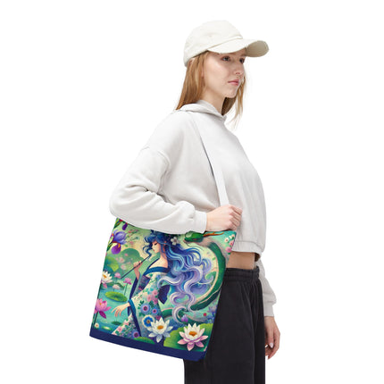 Fairy of the Koi Pond Tote Bag – Mystical Harmony & Pond Enchantment