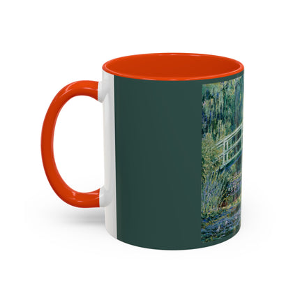 Water Lilies and Japanese Bridge by Claude Monet Colorful Mugs (11oz, 15oz)