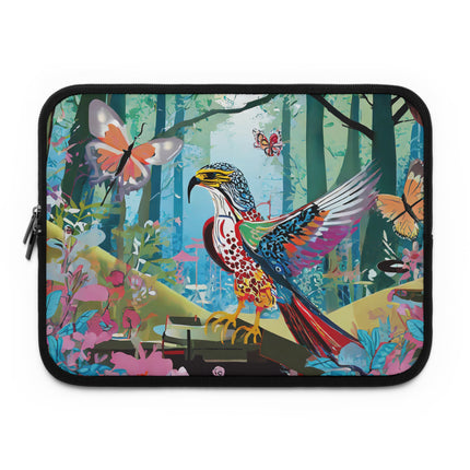 A Colorful Raptor Laptop Sleeve