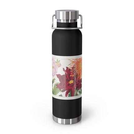 Dahlia by Tanigami Kônan Copper Vacuum Insulated Bottle, 22oz