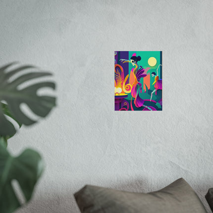 Dance of the Skeleton Ballerinas Fine Art Posters