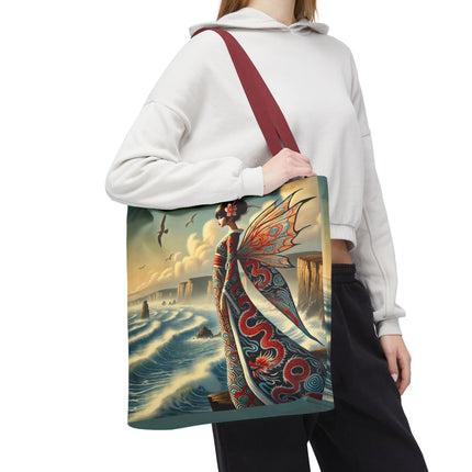 The Coastal Fairy Tote Bag – Serene Grace & Oceanic Magic