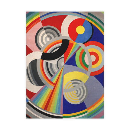 Rythme No. 1 by Robert Delaunay Postcard Bundles (envelopes included)