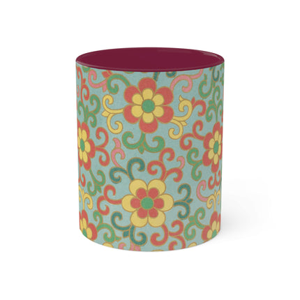 Examples of Chinese Ornament, Pl.09 by Owen Jones Colorful Mugs, 11oz