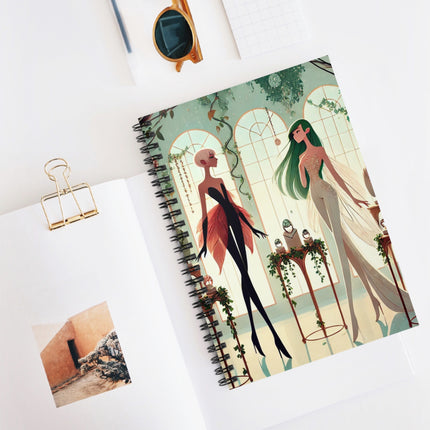 Fairy Treasures Spiral Notebook - Ruled Line