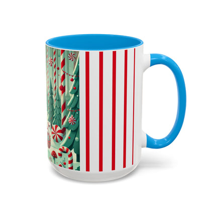 Enchanted Candy Forest Colorful Mugs (11oz, 15oz)