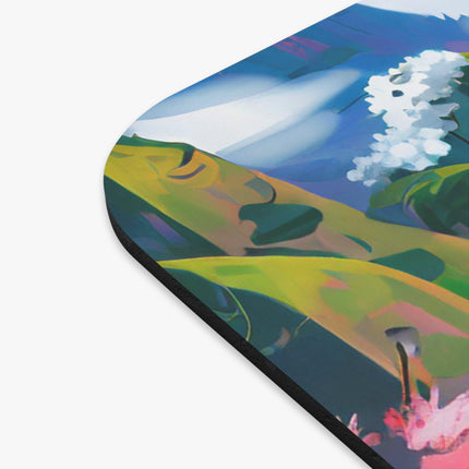 Cyber Samurai Rat Mouse Pad, Rectangle