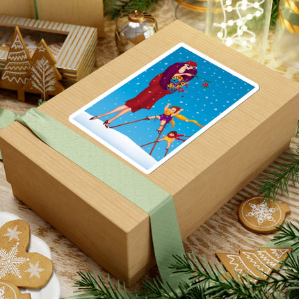 Snowfall & Couture Kiss-Cut Stickers (4 Sizes)