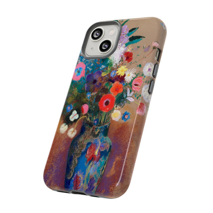 Bouquet of Flowers by Odilon Redon Phone Cases
