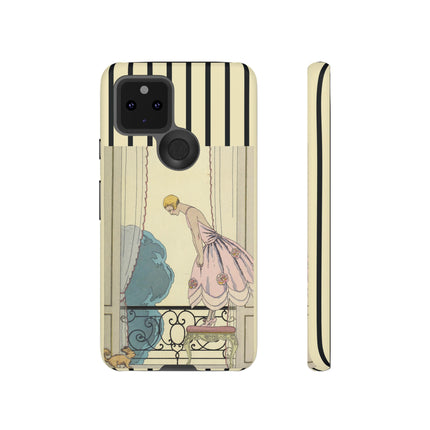 Falbalas et fanfreluches, La Souris by George Barbier Phone Cases