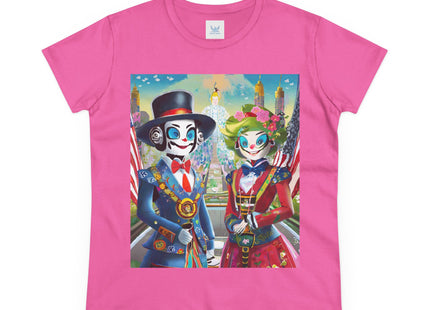 Cyber Punk Robots Cotton Tee