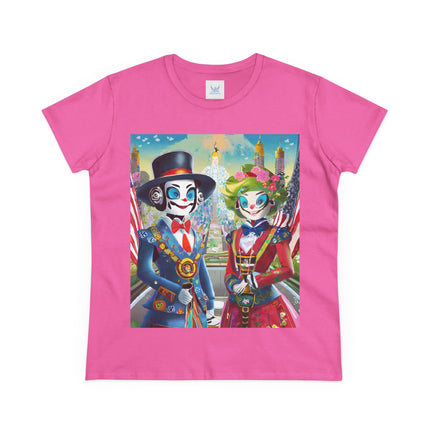 Cyber Punk Robots Cotton Tee