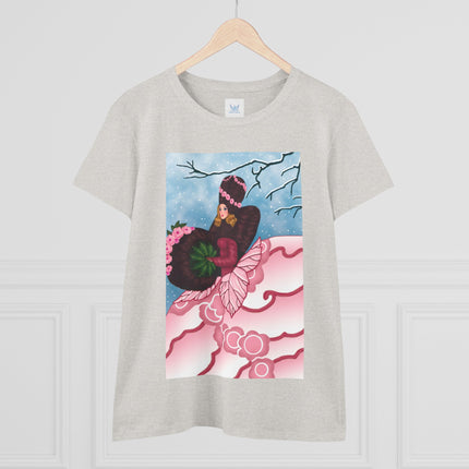Winter Rose Empress Women's Midweight Cotton Tee