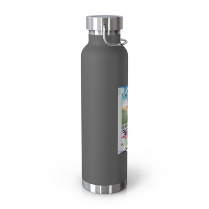 Graceful Enchantment Copper Vacuum Insulated Bottle, 22oz